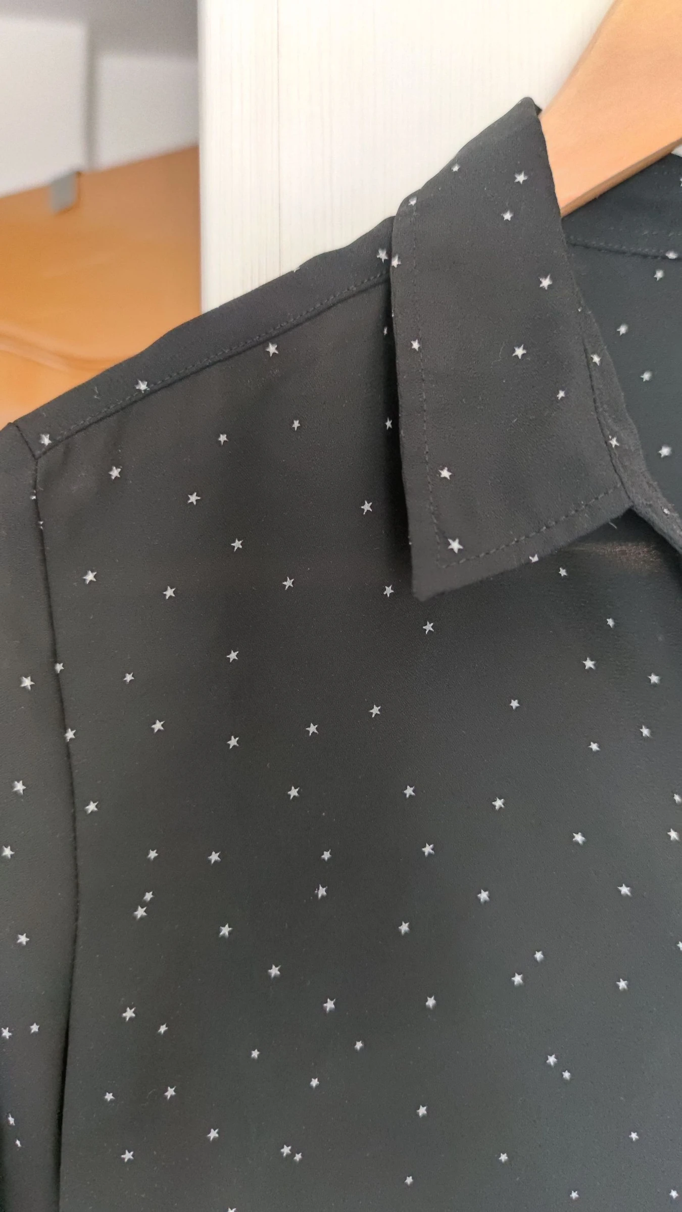 Camisa negra estrelinhas mulher Lefties Tamanho P/36 – photo 2